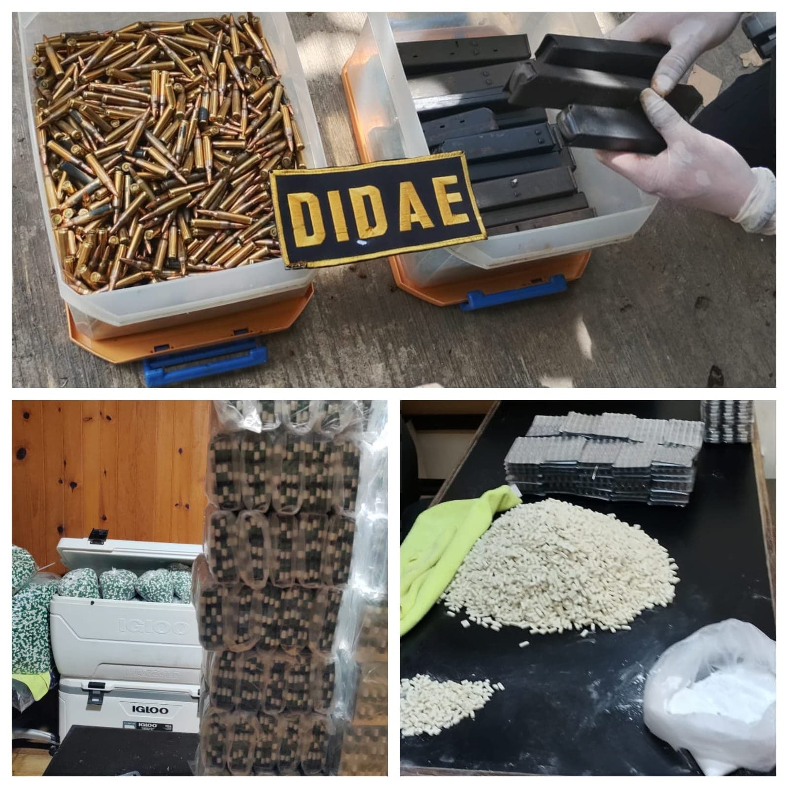 Desmantelan narco laboratorio